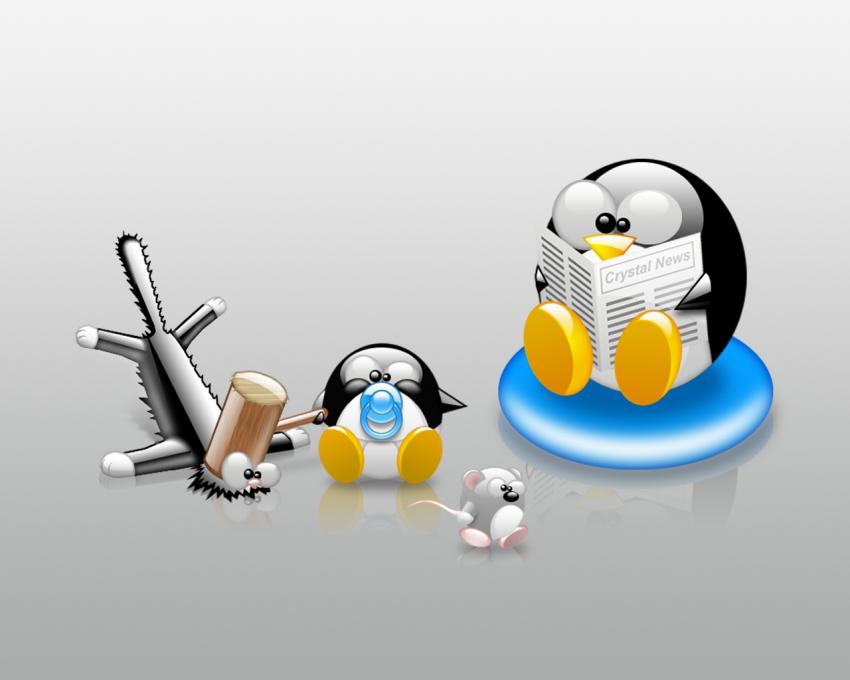 Linux Tux Family
