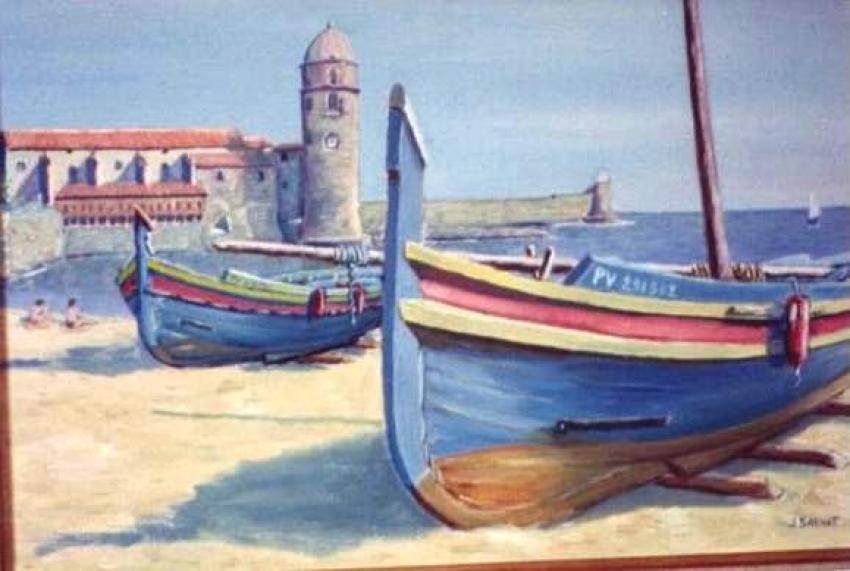 barques catalanes  Collioure