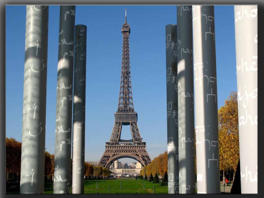 Balade autour de la tour Eiffel