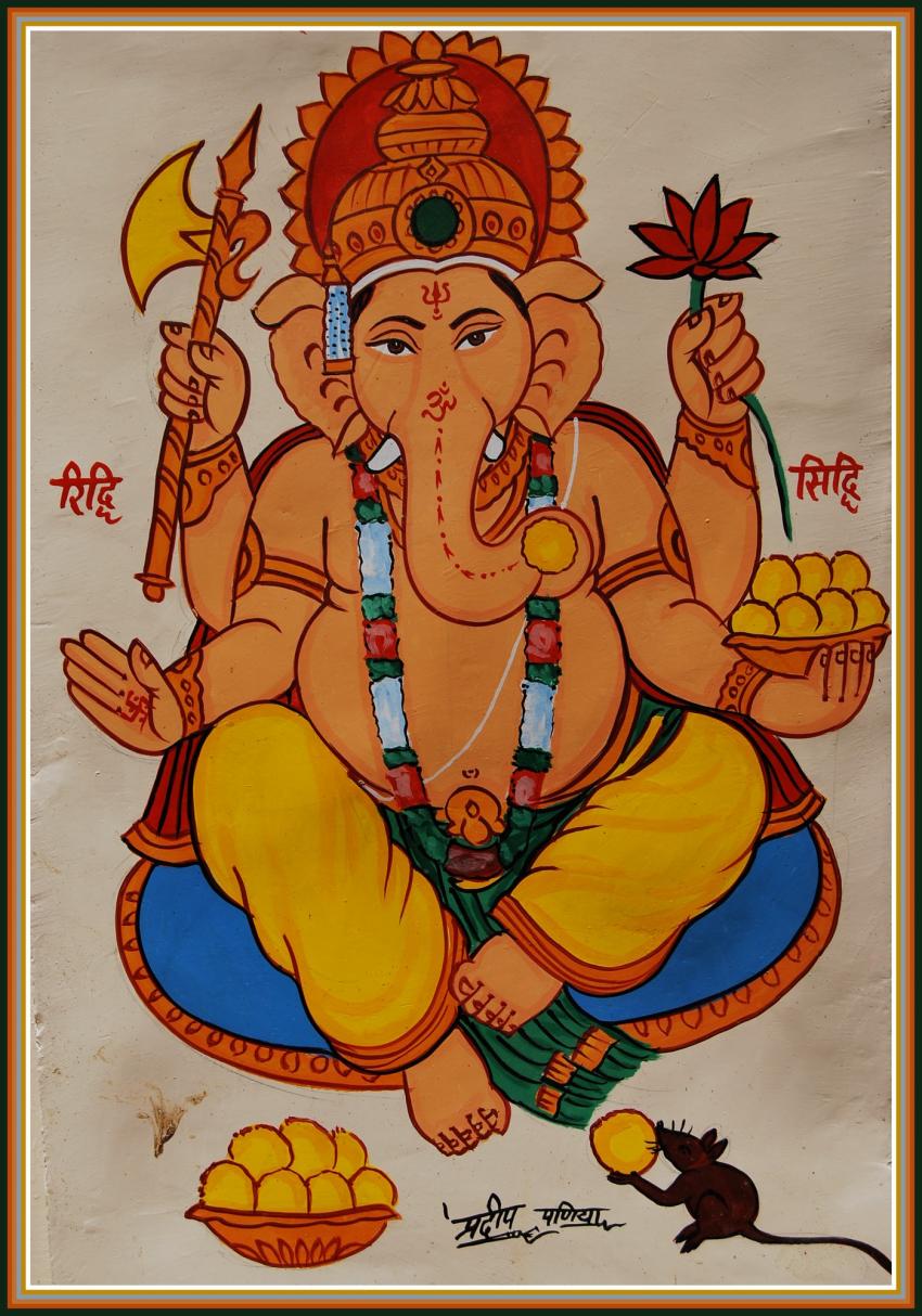 Ganesh (porte bonheur indien)