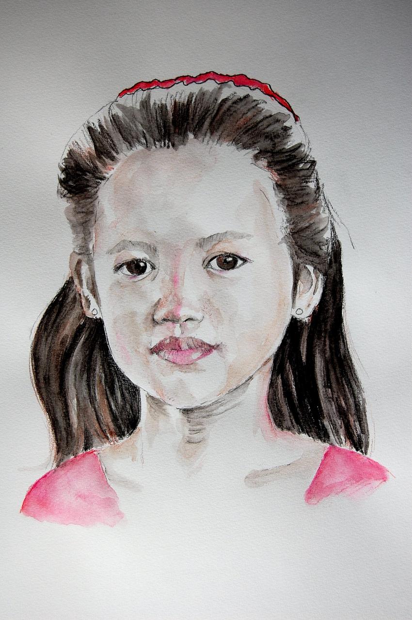 JEUNE FILLE KHMERE