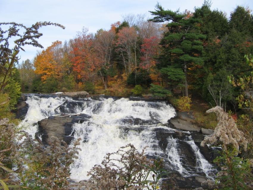 Les chutes de la rivire Shawinigan