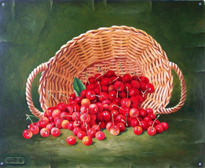 panier de cerises