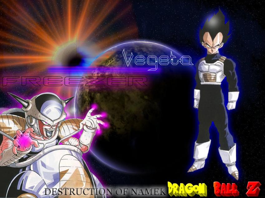 Vegeta VS Freezer | Destruction OF Namek