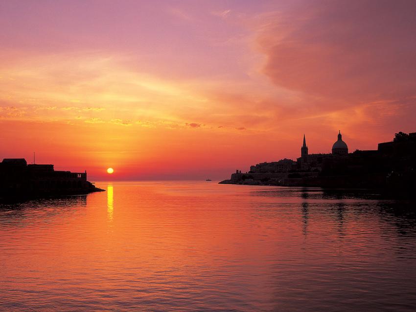 Coucher de soleil - malta