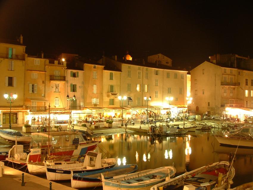 Saint-Tropez @ night