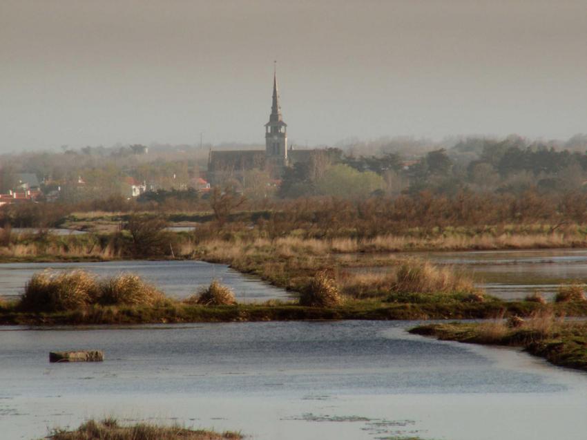 village de l'ile d'olonne en Vende