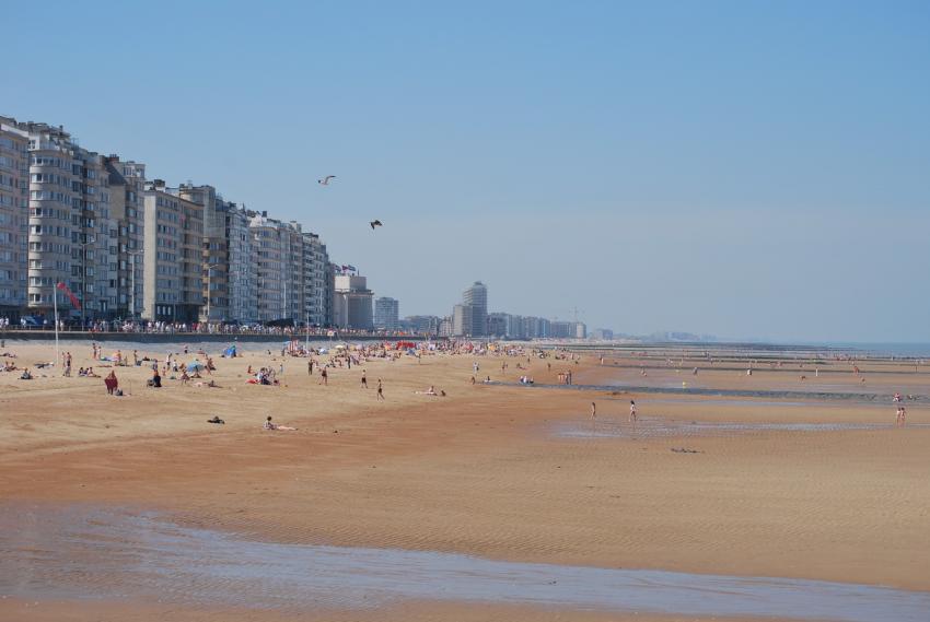 La plage d'Ostende