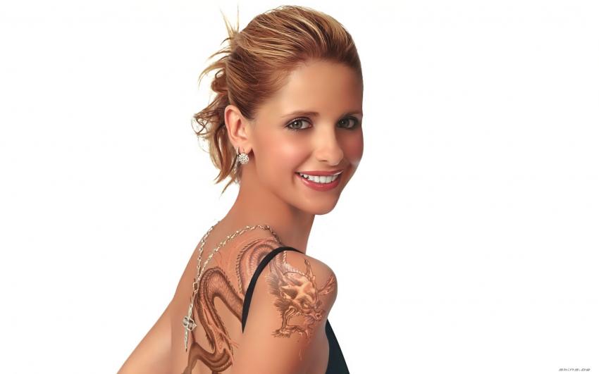 sarah michelle gellar tatoo