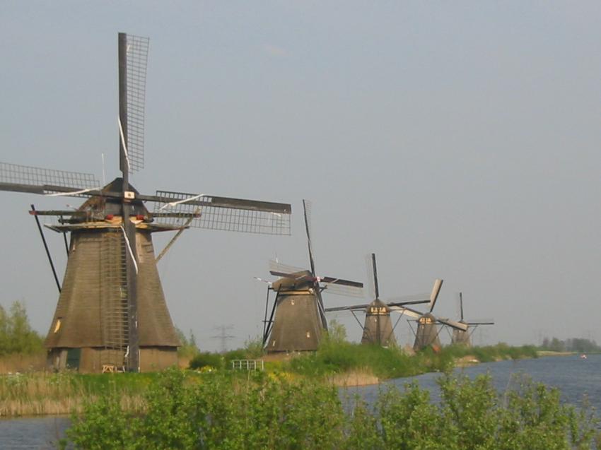 Range de moulins  Kinderdjik