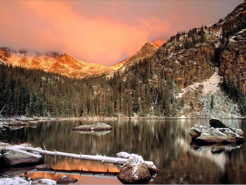 reflet -montagne