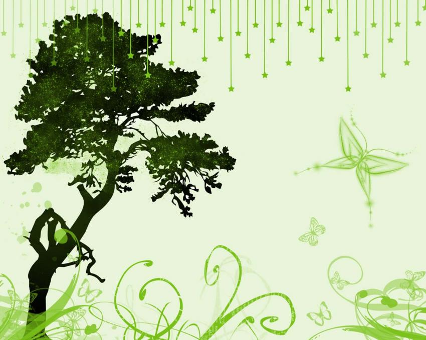 Abstrait - vert