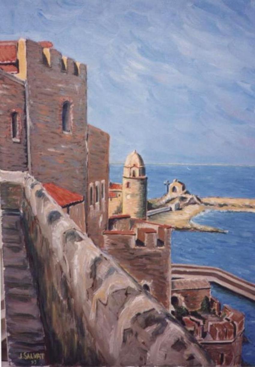 Collioure vu du rempart