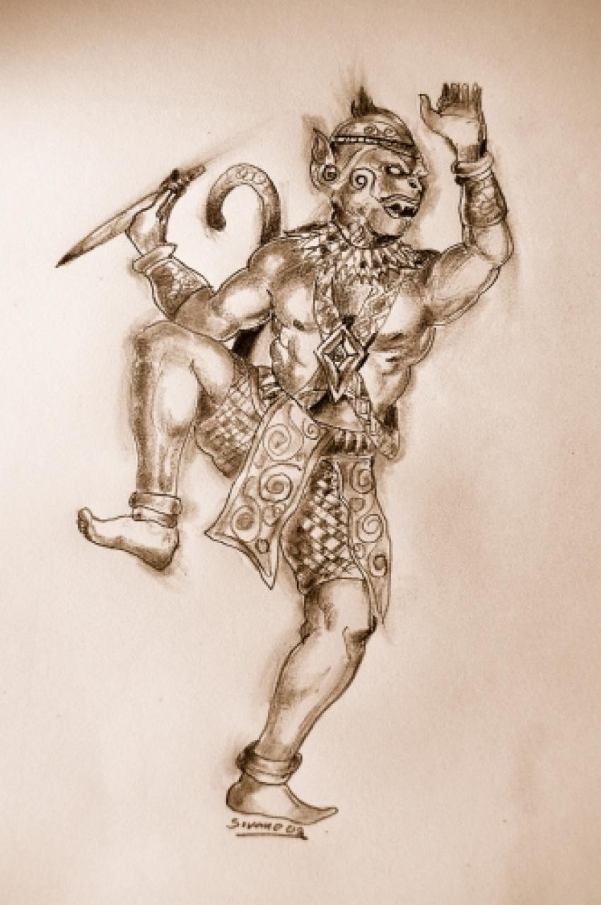 hanuman roi des singes