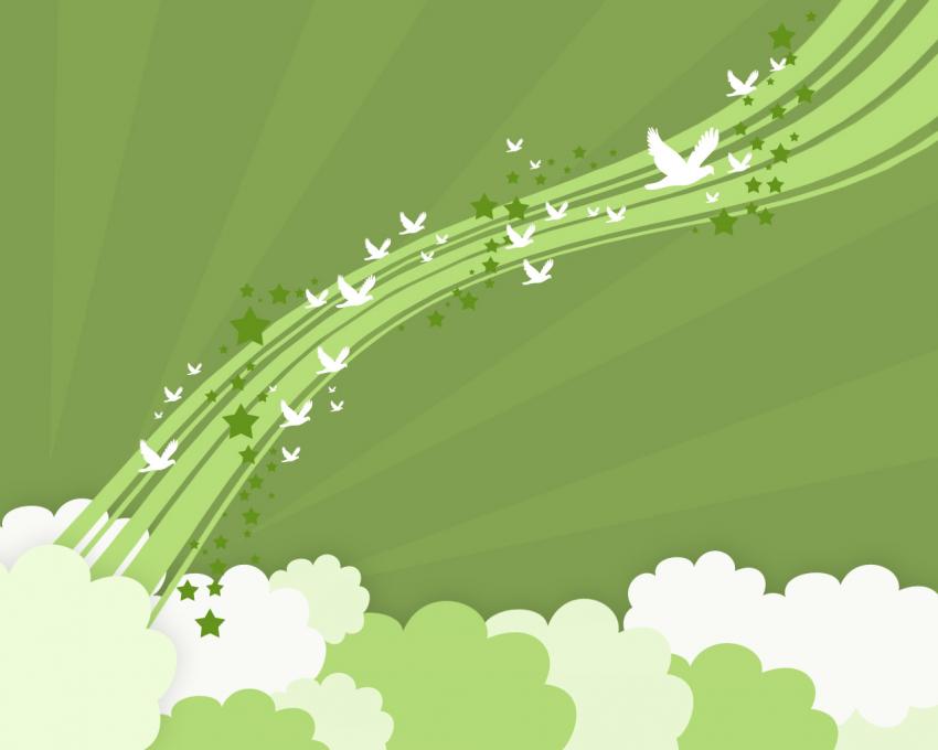 Abstrait - vert