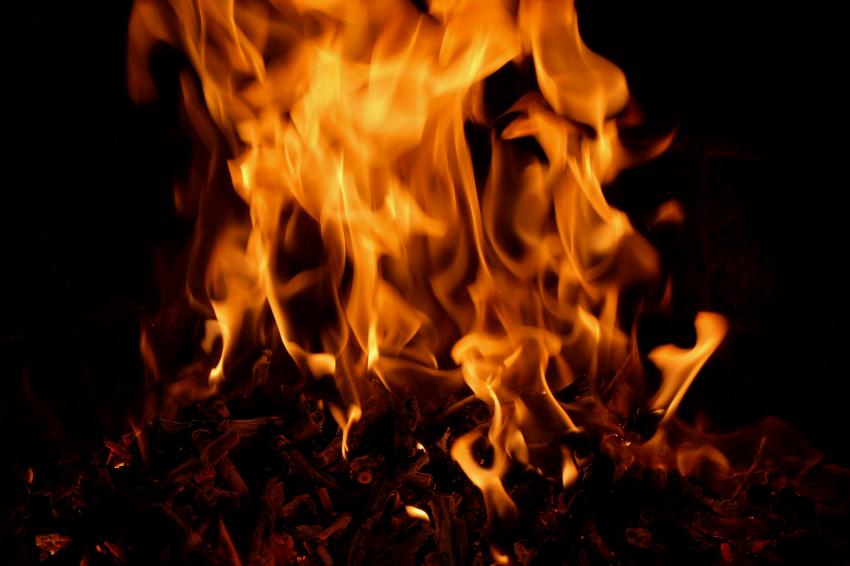 Feu de sarments