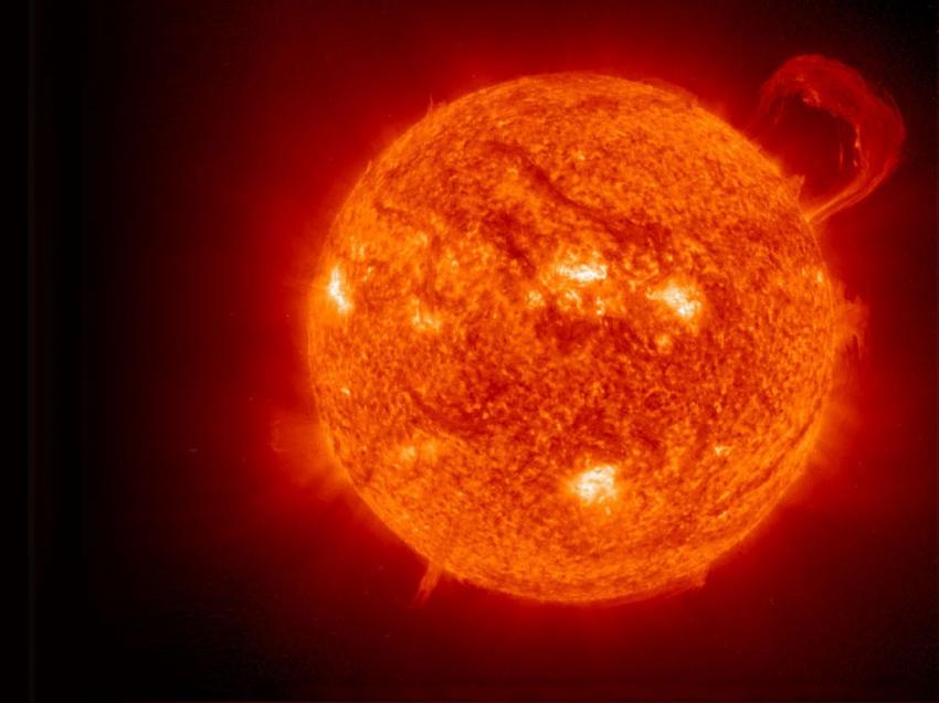 soleil - télescope ultraviolet