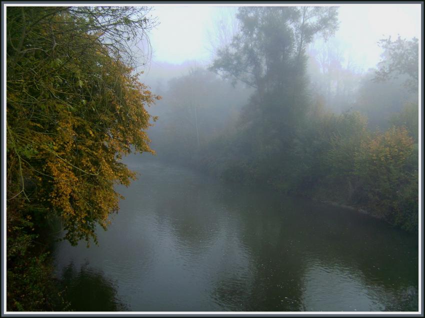 Brumes d'automne en Picardie