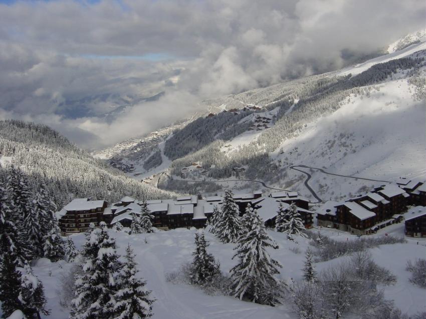 paysage sous la neige