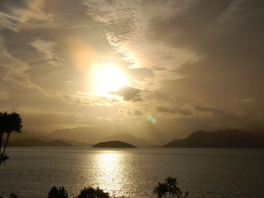 coucher de soleil