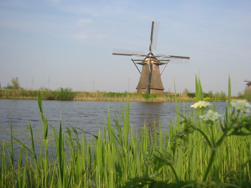 Moulins  vent  Kinderdjik