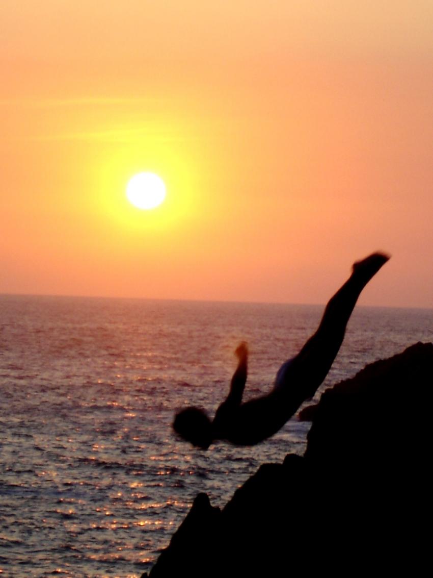 le saut de l'ange . acapulco.mexique