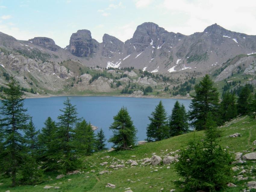 Lac d'Allos.