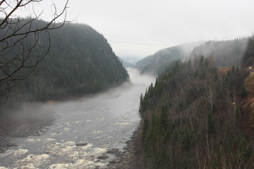 Valle brumeuse.
