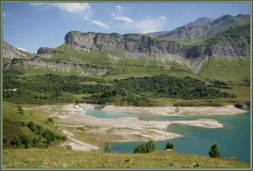 Lac de Roselend.