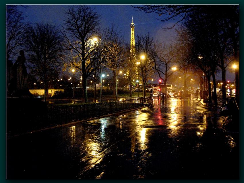 Paris sous la pluie