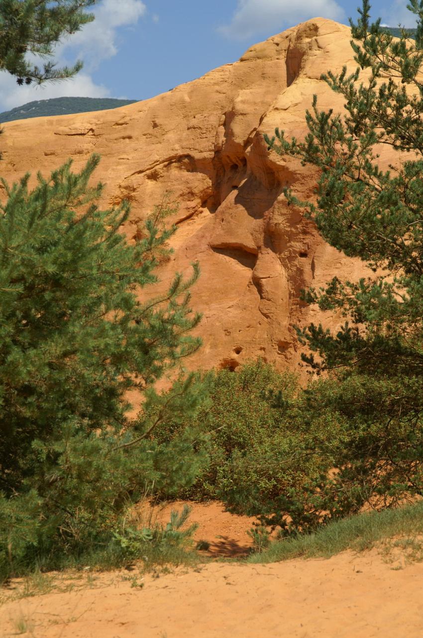 Un profil dans la roche