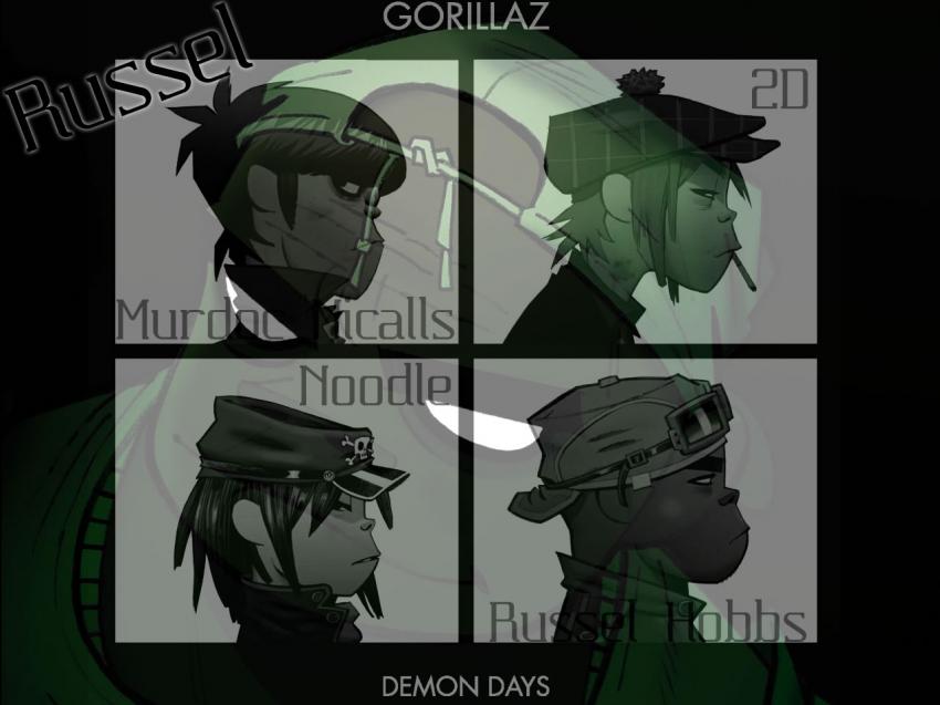 Gorillaz. Russel