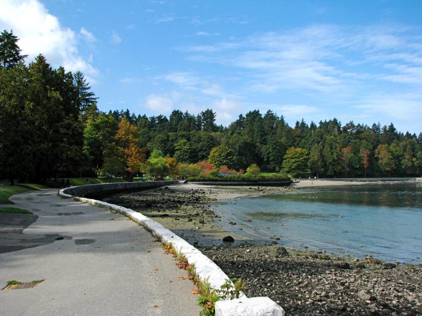 Autour du seawall de Stanley Park