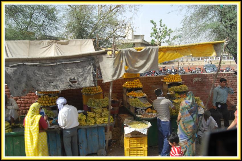 Delhi - March aux fruits
