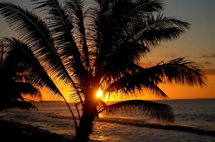 coucher de soleil