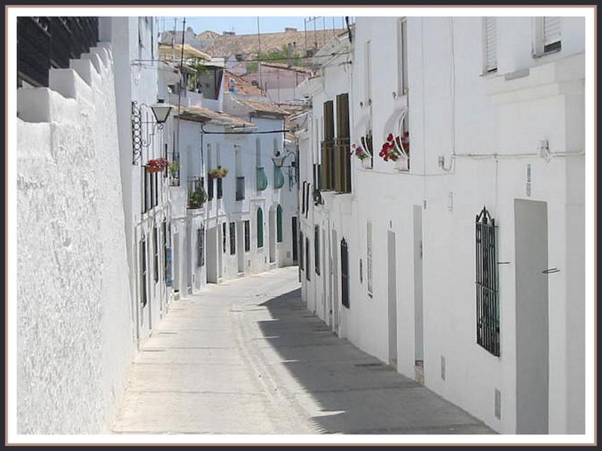 Rue de Mijas (Andalousie)