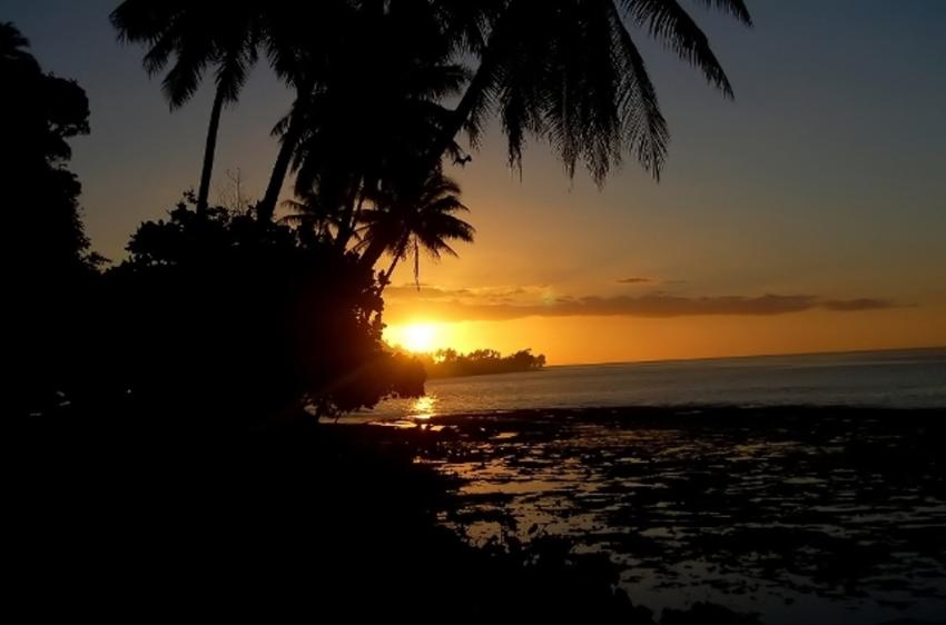 coucher de soleil