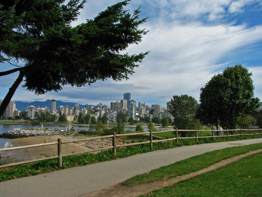 Vers Kitsilano Beach Vancouver