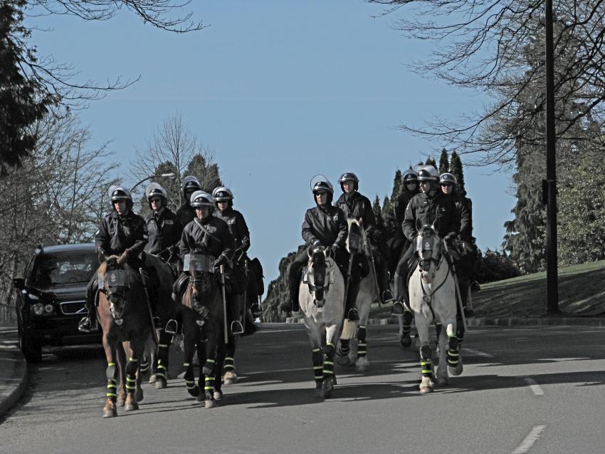 RCMP - Police monte de Vancouver -3-