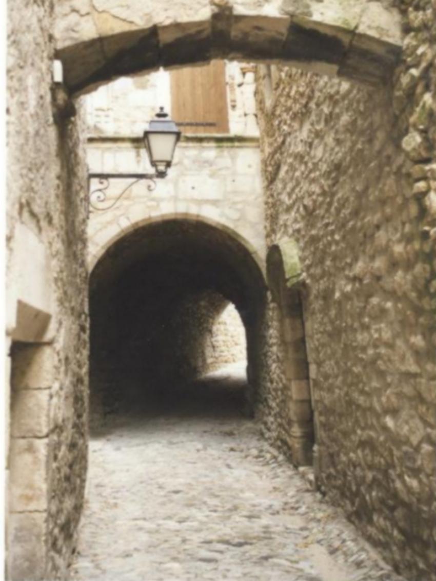 une des ruelles de Joyeuse(Ardeche)