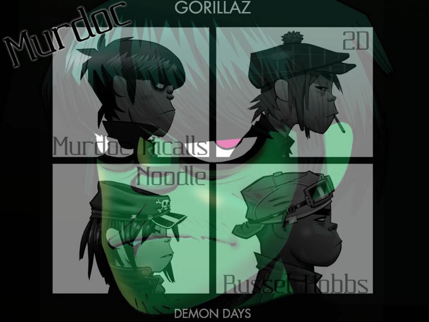 Gorillaz. Murdoc