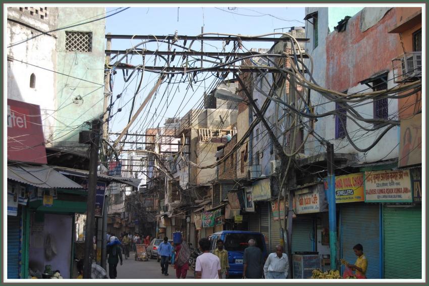 Delhi - Cablages électriques