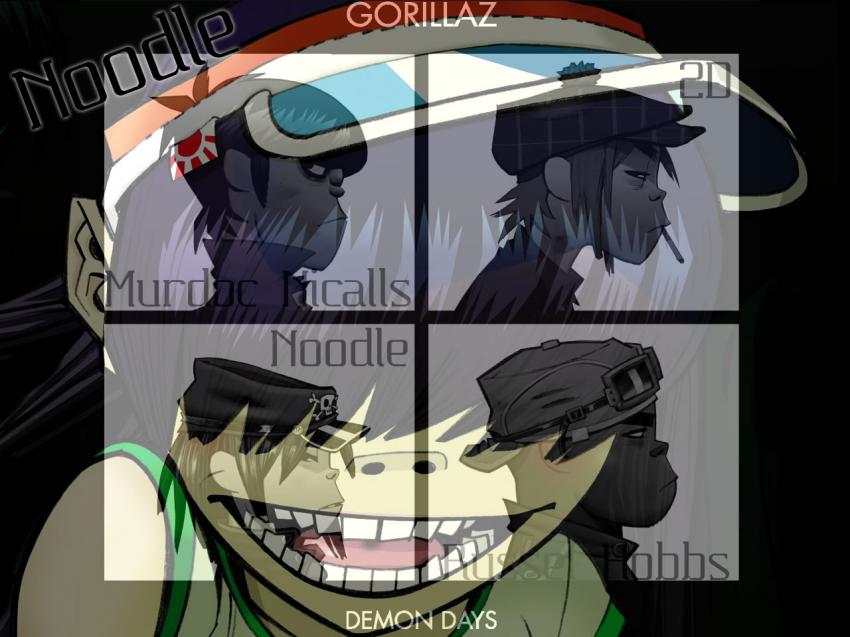 Gorillaz. Noodle