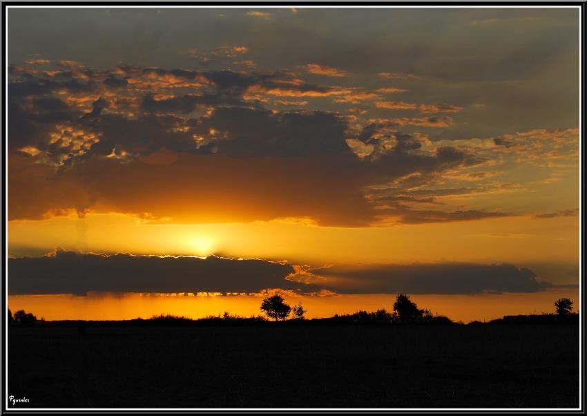 Cache-cache avec le soleil.