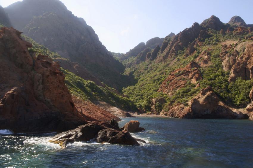 Calanches de Scandola, Corse.