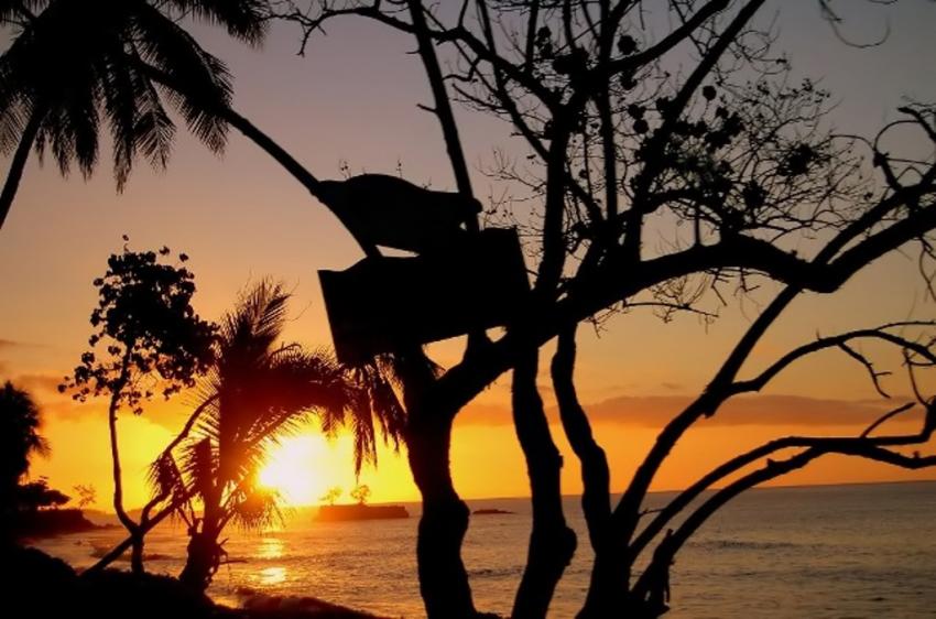 coucher de soleil