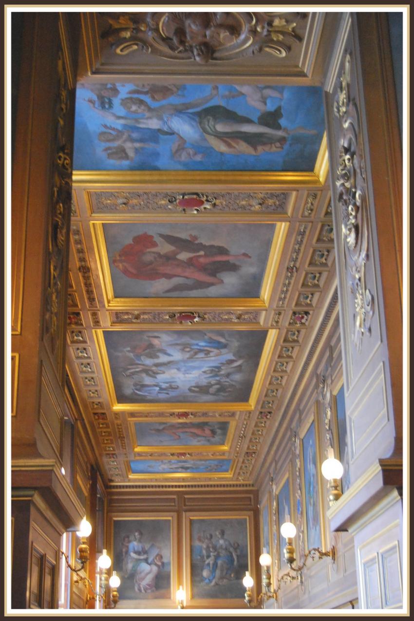 Chateau de Fontainebleau - Plafond