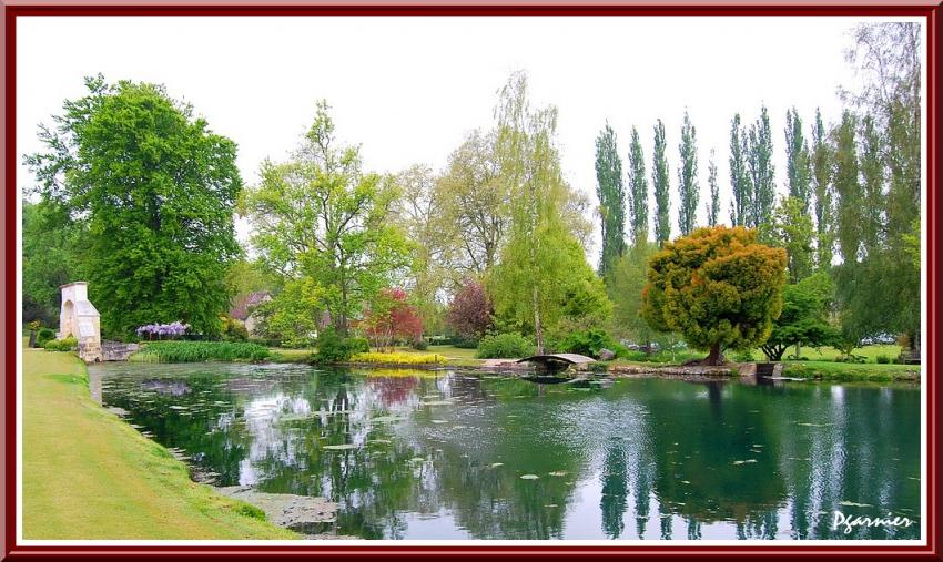 Jardin de printemps.