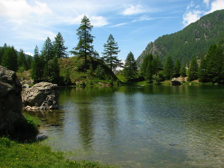 Le lac de St Grat