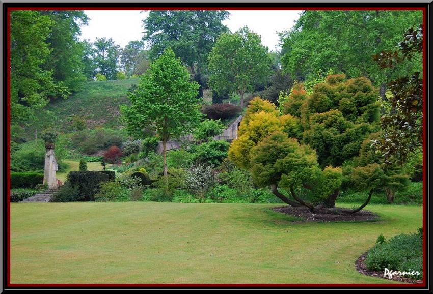 Jardin de printemps.